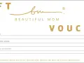 Elegancki voucher dla dwojga od Beautiful Mom. Idealny prezent na wyjątkowe okazje.