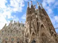 Sagrada Familia, a must-see for any Barcelona what to do in 3 days itinerary. This iconic basilica's intricate facade and towering spires are breathtaking.