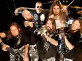 Zespół Sabaton, gotowy do wykonania utworów z albumu "The Last Stand".