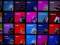Spotify-Kacheln mit Genres wie Chill, Jazz, Latin und Afro. Eine Spotify Rap Playlist könnte hier versteckt sein.