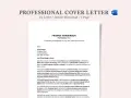 Profesjonalny list motywacyjny, szablon do pobrania. Wypełnij pola, aby stworzyć idealne podanie o pracę.