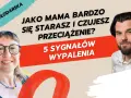 Sylwia Włodarska i mężczyzna. Czy jako mama czujesz się przeciążona? 5 sygnałów wypalenia rodzicielskiego.