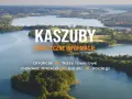 Malownicze jezioro Kłodno na Kaszubach, otoczone zielenią i polami. Idealne miejsce na kajaki i rowerowe wyprawy.