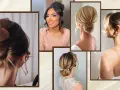 Raccolti eleganti e semi raccolti capelli per ogni occasione: chignon bassi, trecce e code di cavallo raffinate.