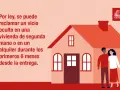 Pareja preocupada frente a su casa. La ley permite reclamar vicios ocultos en vivienda de segunda mano o alquiler en los primeros 6 meses.