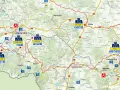Odkryj fascynujące trasy motocyklowe Dolny Śląsk! Mapa pokazuje zamki i malownicze drogi, idealne na motocyklową przygodę.