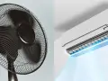 Ventilador y aire acondicionado, dos formas de combatir el calor.