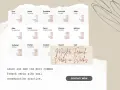Tabela z odmianą francuskich czasowników: Être, Avoir, Dire, Tenir, Faire, Penser, Mettre, Pouvoir, Aller, Acheter, Parler, Vouloir, Ouvrir, Voir.