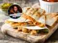 Leckere Quesadillas mit Hähnchen und Gemüse – tolle Mittagessen Ideen für schnelle Küche.