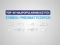 Grafika prezentuje schematyczne oznaczenia zaworów pneumatycznych, kluczowe dla zrozumienia układów automatyki.