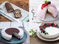 Rotolino al cioccolato, torta gelato ai frutti di bosco, cheesecake e torta bianca con frutti di bosco: tanti dolci 3 ingredienti senza forno.