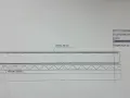 Schemat zbrojenia płyty fundamentowej 30 cm z siatką prętów #8 co 15 cm, izolacją XPS i folią.