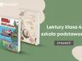 Dwie książki: "Kajko i Kokosz. Szkoła latania" oraz "Oskar i Pani Róża". Idealne lektury klasa 4 szkoły podstawowej.