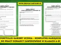 Karty pracy "Portfolio kariery ucznia" pomagają zrozumieć, czym jest portfolio i jak je tworzyć.
