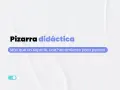 Pizarra didáctica: más que un soporte, una herramienta para pensar. Explora los usos de la pizarra para potenciar el aprendizaje.