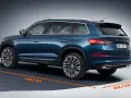 Skoda Kodiaq wymiary: długość 469,7 cm, szerokość 208,7 cm, wysokość 168,1 cm. Duży SUV dla rodziny.