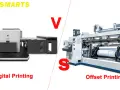 Máquinas de impresión digital y offset. La impresión offset digital ofrece versatilidad para tiradas cortas y personalizadas.