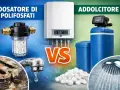 Dosatore polifosfati vs addolcitore: scopri quanto dura una cartuccia di polifosfati e come prevenire il calcare.