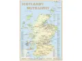 Karte der Whisky Regionen Schottlands mit Destillerien. Entdecke die Vielfalt der schottischen Whisky Regionen.