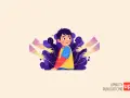 Un niño asustado rodeado de sombras y manos que lo agarran. ¿Es un "4 de espadas si o no" para su bienestar?