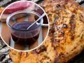 Soczysty schab na grilla, polany aromatycznym sosem BBQ. Idealny na letnie wieczory.