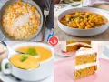 Cuatro deliciosas recetas con calabaza: risotto cremoso, guiso reconfortante, sopa aterciopelada y un pastel esponjoso. ¡Perfectas para cualquier ocasión!