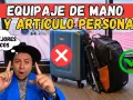 Medida equipaje de mano: evita sorpresas en tu próximo vuelo