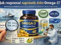 Wysokiej jakości suplement Omega-3 z EPA i DHA, pochodzący ze zrównoważonych połowów, potwierdzony certyfikatami GMP i IFOS.