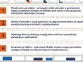 Ilustracja z czterema punktami: bagaż, jedzenie, muzyka i urządzenia elektroniczne.