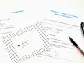 Vollmacht zum Abholen des Kindes vom Hort. Ein Stift liegt auf dem Formular.