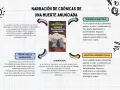 Mapa mental sobre la narración de "Crónica de una muerte anunciada", destacando su estructura, tiempo, tensión y múltiples perspectivas.
