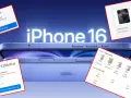 Nowy iPhone 16 w kolorze tytan czarny, z informacjami o cenie i dostępności.