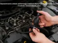 Ręczne cofanie powietrza do filtra diesel za pomocą pompki. Proces odpowietrzania układu paliwowego Common Rail.