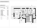 Rzut parteru projektu HOMEKONCEPT 69 z salonem, kuchnią, sypialniami, łazienkami, kotłownią, garażem i tarasem.