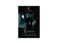 Okładka książki "Tempted" P.C. Cast i Kristin Cast. Mroczny korytarz, para obejmująca się, postać w oddali.