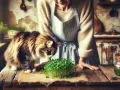 Czy koty mogą jeść rzeżuchę? Bezpieczne wprowadzenie do diety kota