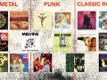 Okładki płyt zespołów takich jak Nirvana, Mudhoney, Babes in Toyland. To właśnie co to punk!