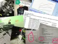 Silnik nie przełącza na gaz. Wyniki diagnostyki wskazują na problemy z wtryskiem i zarządzaniem mocą.