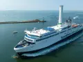 Prom Rostock-Gedser, "Berlin", płynie przez morze. Sprawdź prom Rostock Gedser cena i zaplanuj podróż!