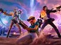 Personajes de Fortnite listos para la acción en la **fortnite nueva temporada**. ¡Una batalla épica se avecina!