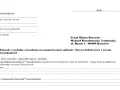 Formularz wniosku o zezwolenie na usunięcie drzewa/krzewu. Sekcja "jak umotywować wniosek o wycięcie drzewa" jest kluczowa.