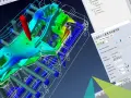 Symulacja wtrysku tworzy złożone obiekty 3d, analizując ich kształt i potencjalne deformacje.