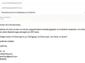 E-Mail-Entwurf für eine Praktikum Bewerbung. Mila Musterfrau bewirbt sich um eine Ausbildung zur Erzieherin.