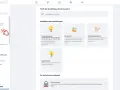 Facebook-Einstellungen: Ein Finger tippt auf "Kontenübersicht" in der linken Seitenleiste.