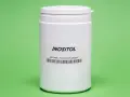 Biały słoiczek z napisem "INOSITOL NATURAL FOOD SUPPLEMENT". Inozytol w ciąży to cenny suplement.