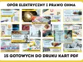 Opór właściwy materiału zależy od jego rodzaju, temperatury i grubości. Przewodniki mają niski opór, izolatory wysoki.