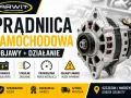 Prądnica samochodowa ARWIT. Informacje o objawach awarii, działaniu, ładowaniu akumulatora i stabilnym zasilaniu. Gwarancja jakości, szybka wysyłka.