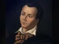 Portrait de Marie-Antoine Carême, le célèbre chef pâtissier, avec son jabot orné.