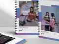 Notebooks with "Retail Starts Here," "Leadership Starts Here," and "Product Training Starts Here" for board meeting materials.