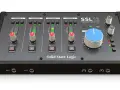 Solid State Logic SSL12, profesjonalny interfejs audio USB z czterema kanałami, pokrętłami Legacy i wskaźnikami poziomu.
